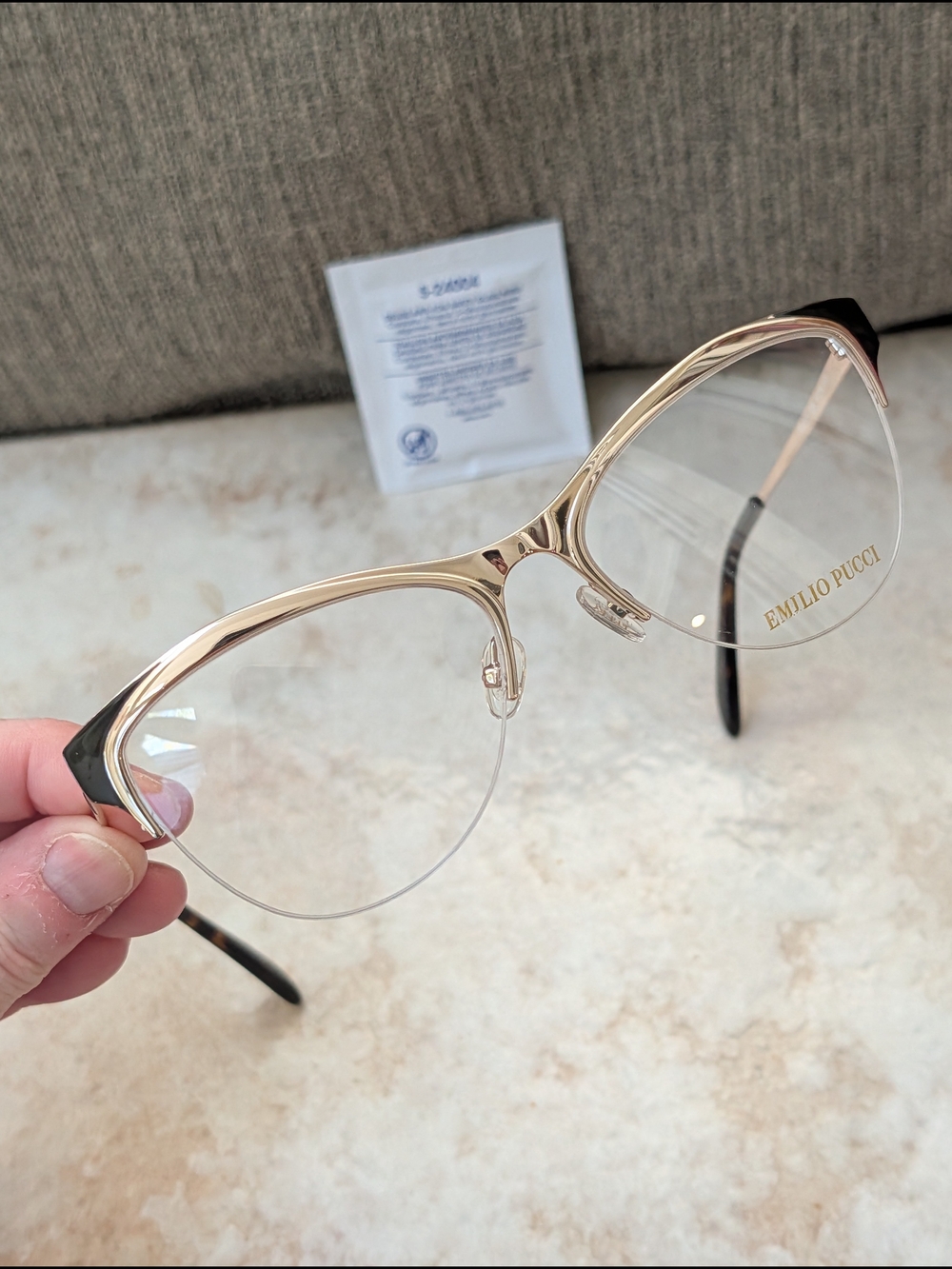 Emilio Pucci EP5073 Eyeglasses New - Picture 2 of 8